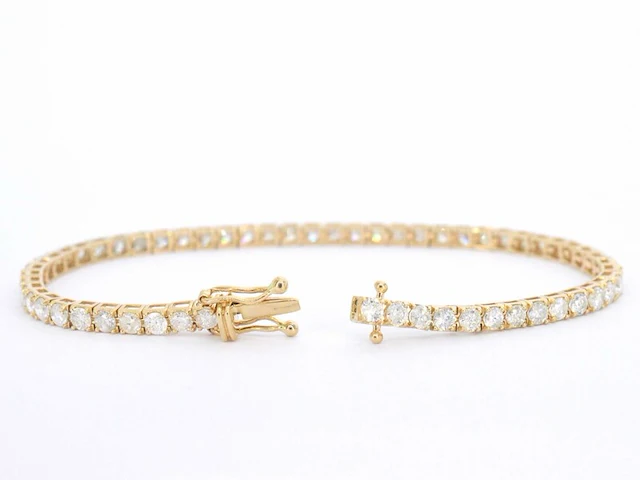 Gouden armband met diamanten 5.40 carat - afbeelding 4 van  8