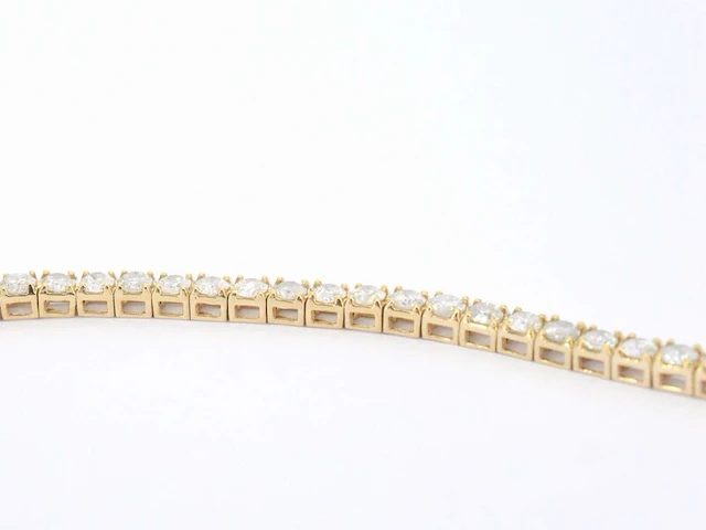 Gouden armband met diamanten 5.40 carat - afbeelding 5 van  8
