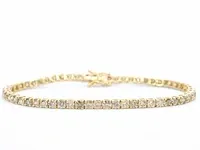 Gouden armband met diamanten 6.30 carat - afbeelding 1 van  8
