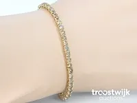 Gouden armband met diamanten 6.30 carat - afbeelding 2 van  8