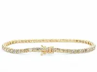 Gouden armband met diamanten 6.30 carat - afbeelding 3 van  8