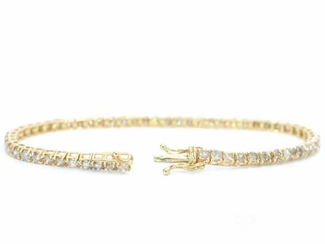 Gouden armband met diamanten 6.30 carat - afbeelding 4 van  8