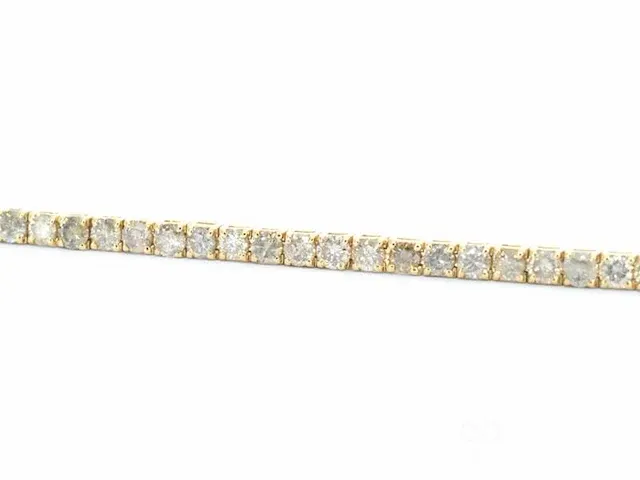 Gouden armband met diamanten 6.30 carat - afbeelding 5 van  8