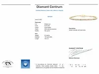 Gouden armband met diamanten 6.30 carat - afbeelding 8 van  8