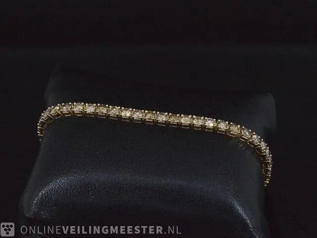 Gouden armband met diamanten 8,00 carat - afbeelding 3 van  12