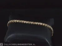 Gouden armband met diamanten 8,00 carat - afbeelding 3 van  12