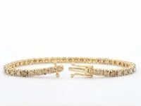 Gouden armband met diamanten 8,00 carat - afbeelding 7 van  12