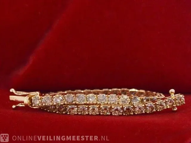 Gouden armband met diamanten 8,00 carat - afbeelding 11 van  12