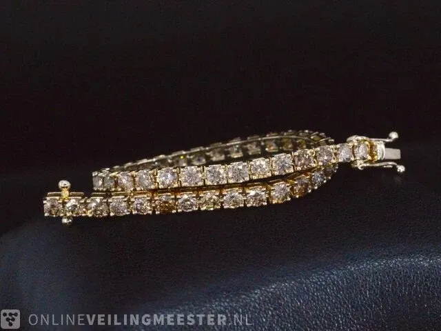 Gouden armband met diamanten 8,00 carat - afbeelding 12 van  12