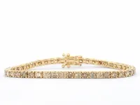 Gouden armband met diamanten 8,00 carat - afbeelding 1 van  12