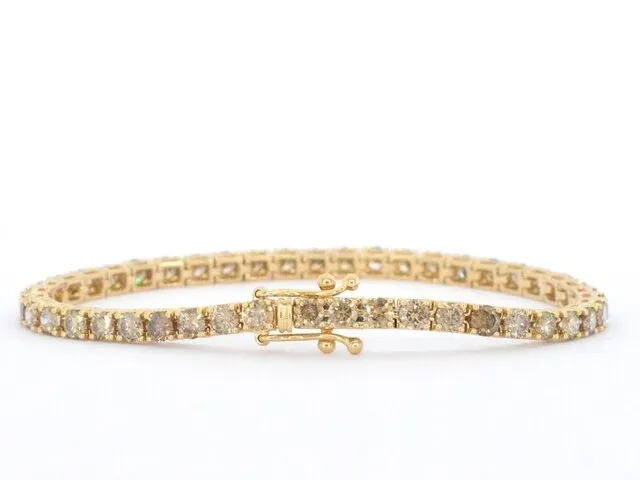 Gouden armband met diamanten 8,00 carat - afbeelding 3 van  12