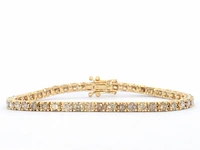 Gouden armband met diamanten 8.00 carat - afbeelding 1 van  13