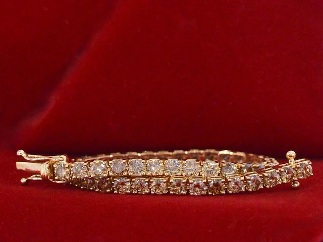 Gouden armband met diamanten 8.00 carat - afbeelding 8 van  13