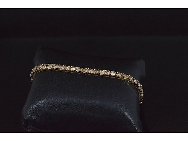 Gouden armband met diamanten 8.00 carat - afbeelding 3 van  13