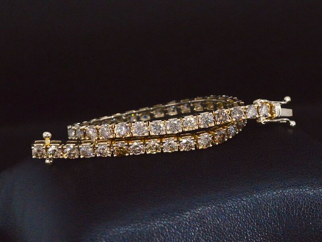 Gouden armband met diamanten 8.00 carat - afbeelding 13 van  13
