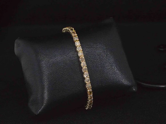 Gouden armband met diamanten 8.80 carat - afbeelding 10 van  13