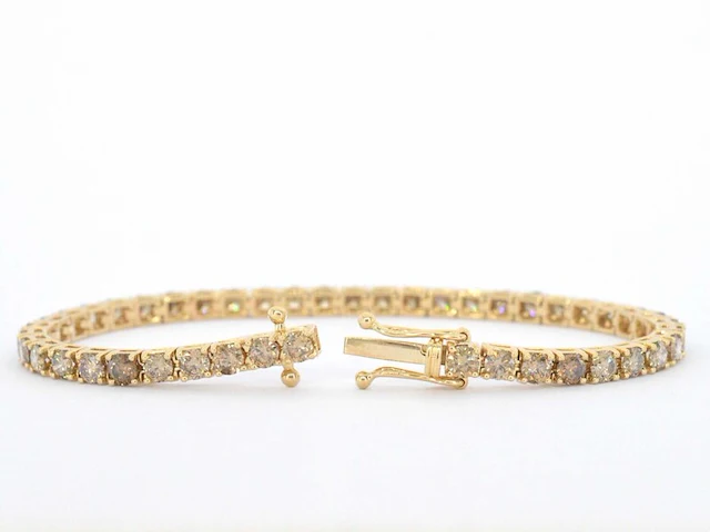 Gouden armband met diamanten 8.80 carat - afbeelding 4 van  13