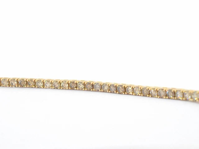 Gouden armband met diamanten 8.80 carat - afbeelding 5 van  13