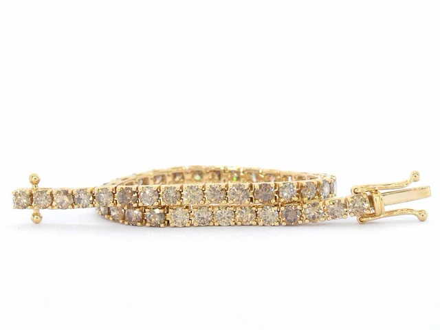 Gouden armband met diamanten 8.80 carat - afbeelding 6 van  13