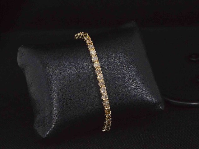 Gouden armband met diamanten 8.80 carat - afbeelding 11 van  12