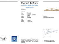 Gouden armband met diamanten 8.80 carat - afbeelding 3 van  12