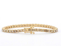 Gouden armband met diamanten 8.80 carat - afbeelding 4 van  12