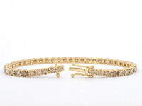 Gouden armband met diamanten 8.80 carat - afbeelding 5 van  12