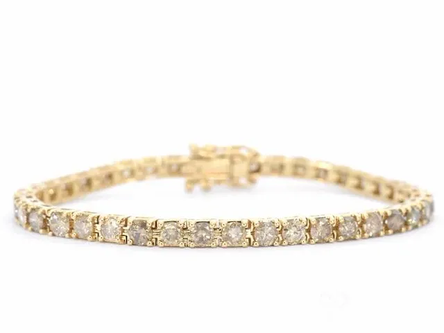 Gouden armband met diamanten 9.00 carat - afbeelding 1 van  8