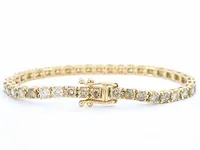 Gouden armband met diamanten 9.00 carat - afbeelding 3 van  8