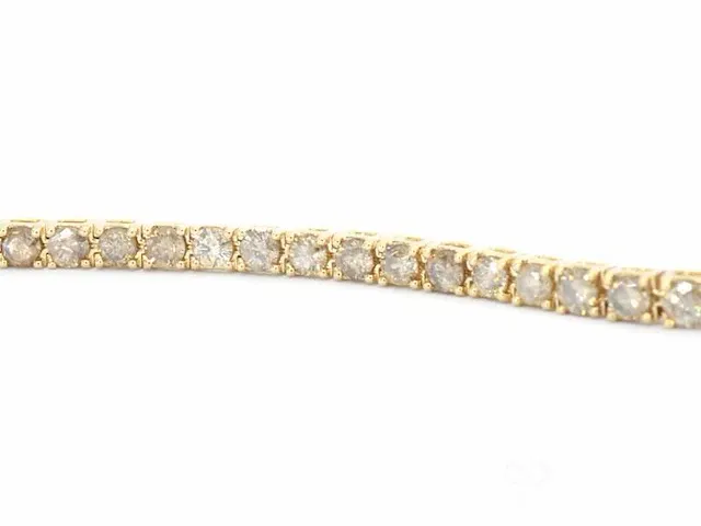 Gouden armband met diamanten 9.00 carat - afbeelding 5 van  8