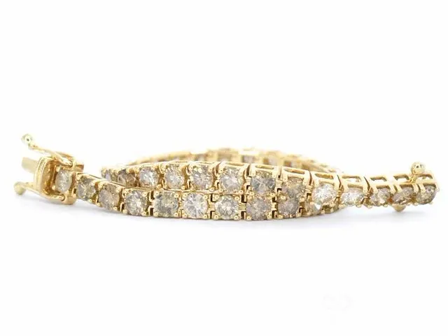 Gouden armband met diamanten 9.00 carat - afbeelding 6 van  8