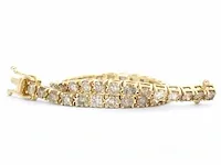 Gouden armband met diamanten 9.00 carat - afbeelding 6 van  8