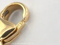 Gouden armband met diamanten hartje 0.10 carat - afbeelding 7 van  7