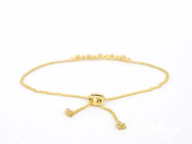 Gouden armband met diamanten - afbeelding 3 van  6