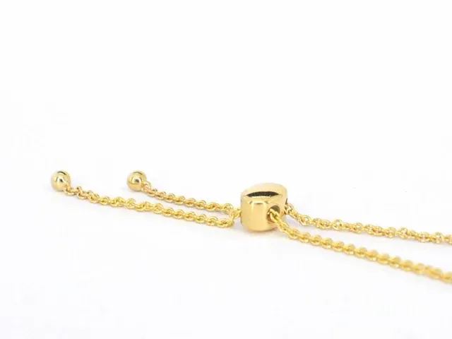 Gouden armband met diamanten - afbeelding 4 van  6