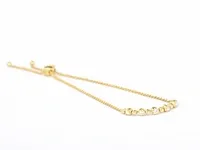 Gouden armband met diamanten - afbeelding 5 van  6