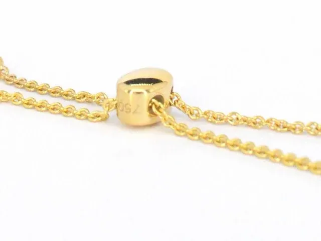 Gouden armband met diamanten - afbeelding 6 van  6