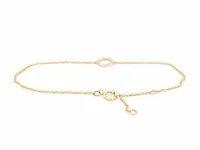 Gouden armband met diamanten - afbeelding 3 van  7