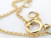 Gouden armband met diamanten - afbeelding 6 van  7