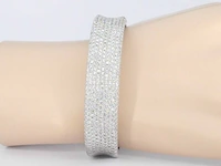 Gouden armband met diamanten - afbeelding 2 van  8