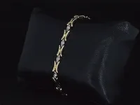Gouden armband met diamanten - afbeelding 4 van  5