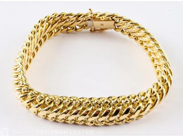 Gouden armband - afbeelding 1 van  4