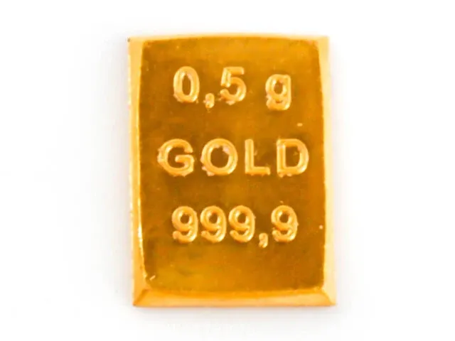 Gouden baar - afbeelding 1 van  2