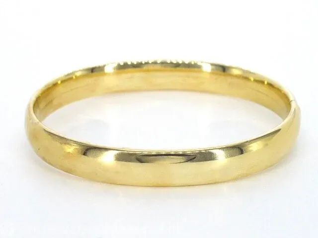Gouden bangle armband - afbeelding 1 van  7