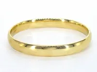 Gouden bangle armband