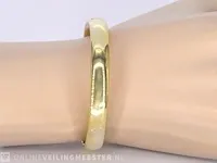Gouden bangle armband - afbeelding 2 van  7