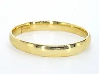 Gouden bangle armband - afbeelding 3 van  7