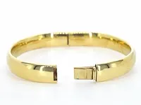 Gouden bangle armband - afbeelding 5 van  7