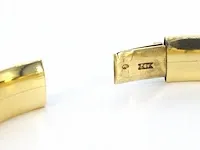 Gouden bangle armband - afbeelding 6 van  7