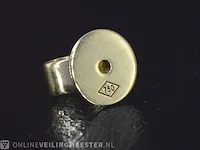 Gouden briljant oorbellen van 2.00 carat - afbeelding 9 van  10